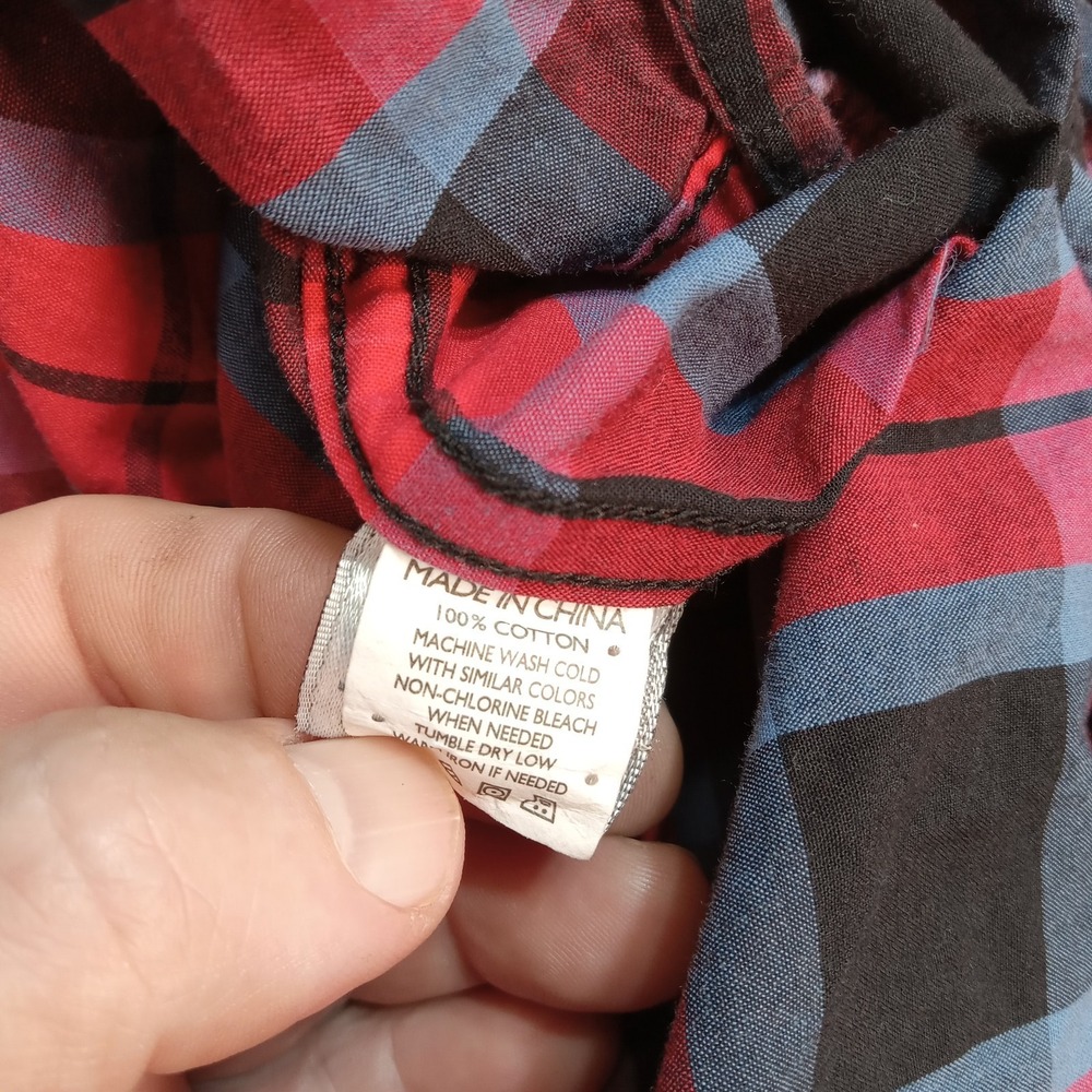 Vintage Rocawear 2XL Plaid Flannel Shirt Rap Jay Z Hip Hop Marcy High Renegades - Picture 10 of 16
